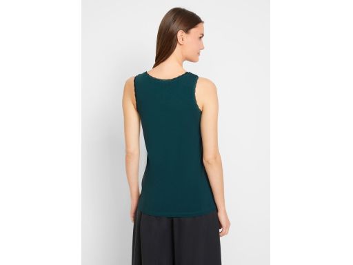 B.P.C bluzka top z koronką morska 36/38.