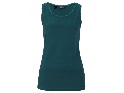 B.P.C bluzka top z koronką morska 36/38.