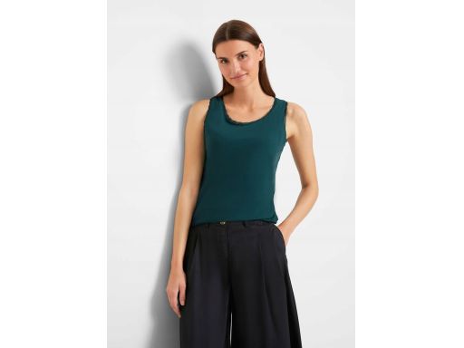 B.P.C bluzka top z koronką morska 36/38.