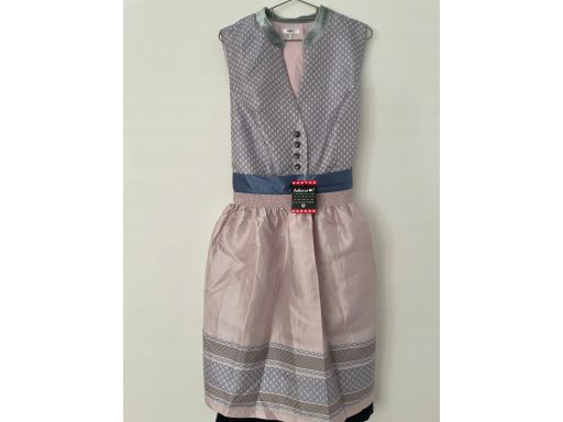 B.P.C. sukienka ludowa z fartuchem r.48