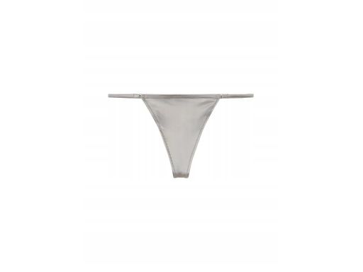 B.P.C szare stringi z koronką 40/42.