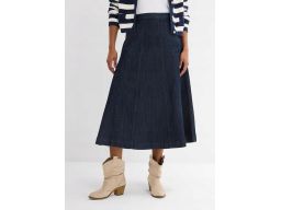 B.P.C spódnica jeansowa ciemna midi 54.