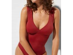 B.P.C kostium kąpielowy shape kasztanowy r.50