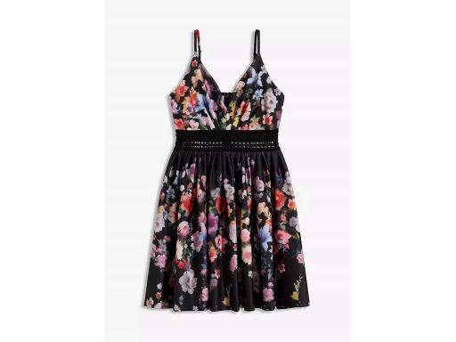 B.P.C sukienka w kwiaty z koronką r.36/38