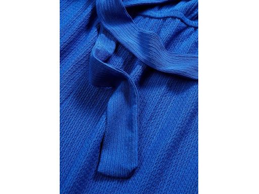 B.P.C kombinezon niebieski z lekkiej krepy ^32/34