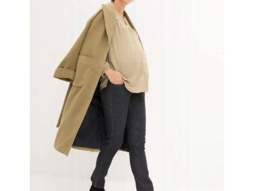 B.P.C ciążowe spodnie jeansowe czarne r.52