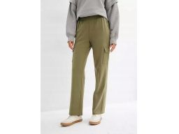 B.P.C spodnie dresowe oliwkowe cargo r.56/58