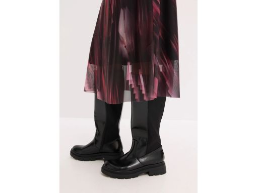 B.P.C sukienka siateczkowa midi wzory r.40/42