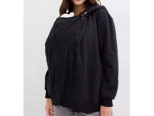B.P.C ciążowa bluza czarna rozpinana r.52/54