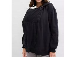 B.P.C ciążowa bluza czarna rozpinana r.52/54