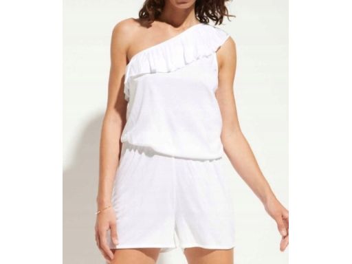 B.P.C kombinezon plażowy biały na jedno ramie ^42