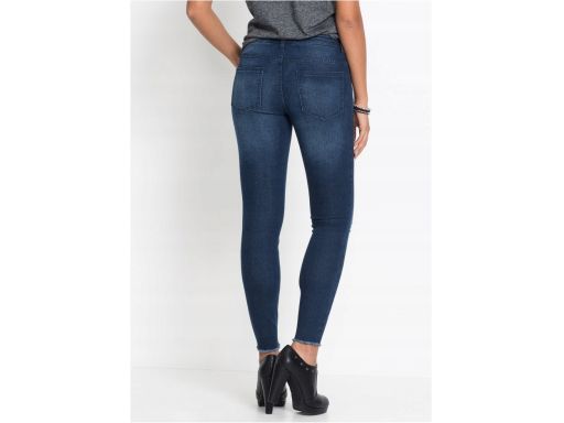 B.P.C spodnie jeansy skinny z dziurami przetarcia r.40