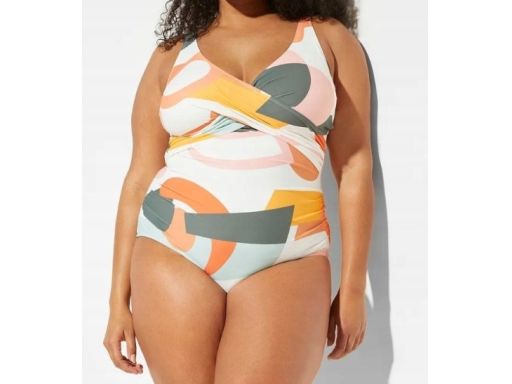 B.P.C kostium jednoczęściowy kolorowy we wzory 38.