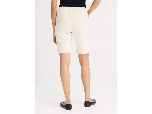 B.P.C bermudy damskie eleganckie beżowe ze złotymi guzikami 42.