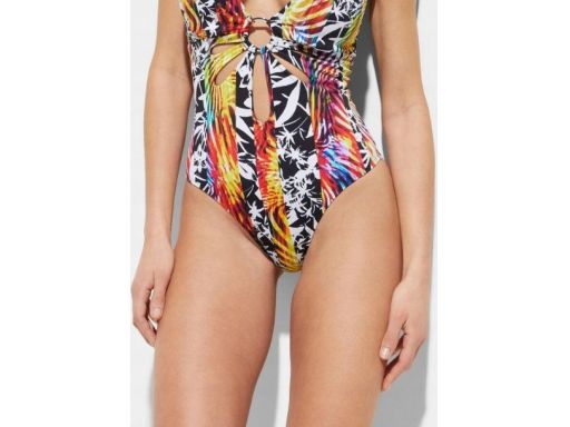 B.P.C kostium kąpielowy kolorowy we wzory 40.