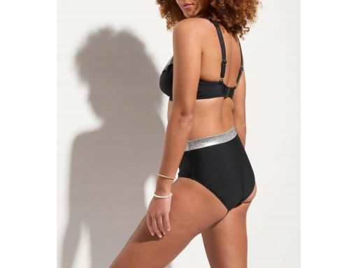 B.P.C bikini typu minimizer czarno-srebrne 46 (90C).
