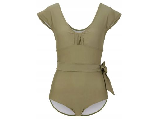 B.P.C kostium kąpielowy khaki elegancki 50.