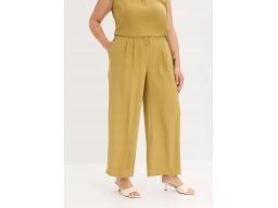 B.P.C spodnie oliwkowe strukturalne damskie r.48
