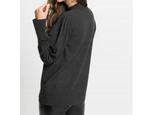 B.P.C sweter dzianinowy świąteczny z nadrukiem r.32/34