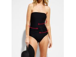 B.P.C kostium czarny z aplikacją 40.