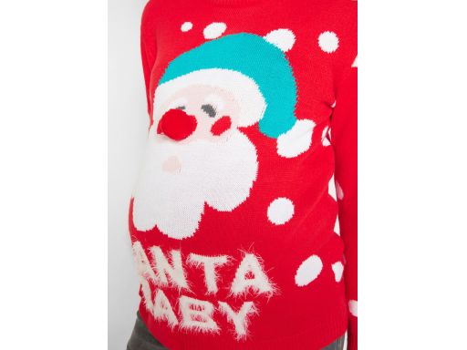 B.P.C sweter ciążowy bożonarodzeniowy świąteczny mikołajem ^40/42