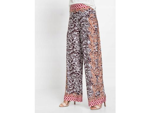 B.P.C letnie spodnie damskie we wzory 40/42.