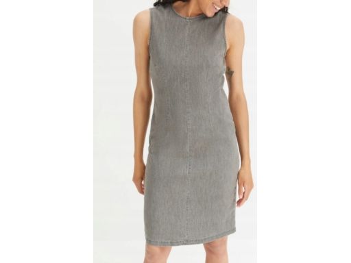 B.P.C sukienka jeansowa szara klasyczna ^42