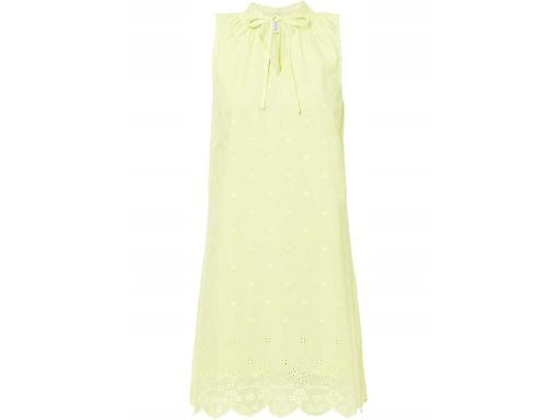 B.P.C letnia sukienka bawełniana limonka ^42
