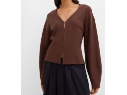 B.P.C sweter rozpinany brązowy damski r.44/46