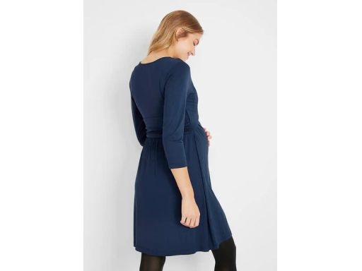 B.P.C sukienka ciążowa czarna wiskozowa ^40/42