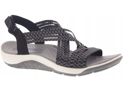 SKECHERS sandały sportowe szare r.40