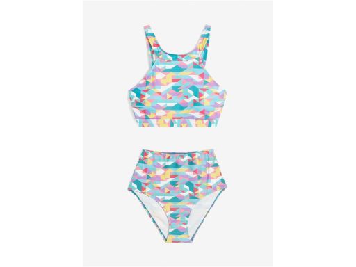 B.P.C bikini bustier wielokolorowe z figami wysoki stan ^46