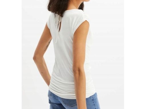 B.P.C bluzka t-shirt śmietanka koronka 48/50