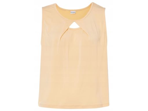 B.P.C top pastelowy z wycięciem 40/42.