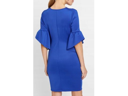 B.P.C Sukienka niebieska z wycięciami ^36/38