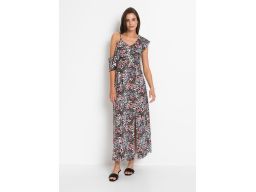 B.P.C maxi sukienka z nadrukiem w kwiaty ^40/42