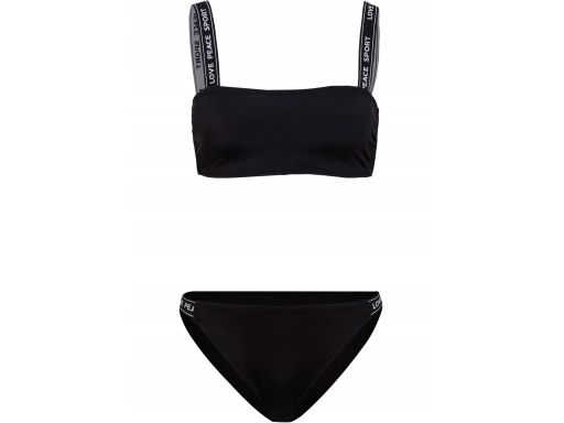 B.P.C bikini czarne z napisami 42.