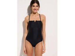 B.P.C kostium kąpielowy czarny z odpinanymi ramiączkami r.40