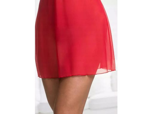 VENUS koszulka nocna czerwona z paskami 48/50.