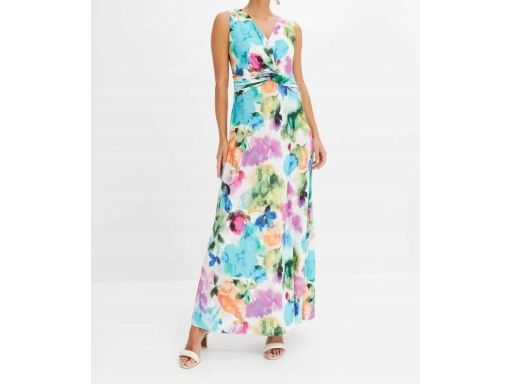 B.P.C sukienka długa z nadrukiem r.36/38