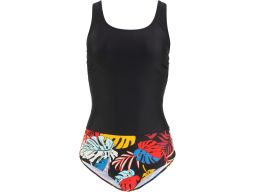 B.P.C Strój kąpielowy ze wzorzystym dołem *40