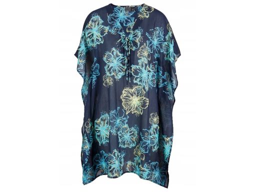 B.P.C tunika plażowa prześwitująca z nadrukiem r.52/54