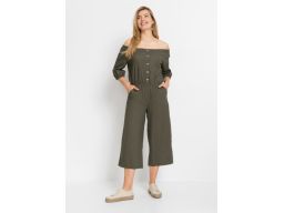 B.P.C kombinezon lniany khaki r.44