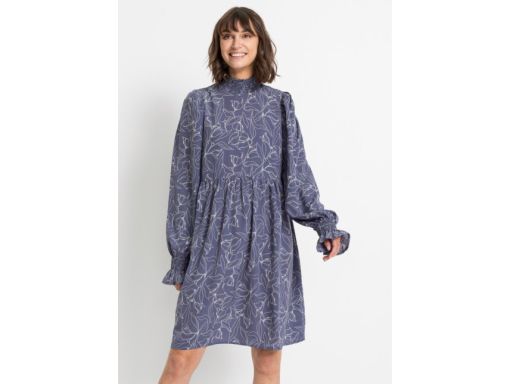 B.P.C sukienka niebieska z nadrukiem r.34