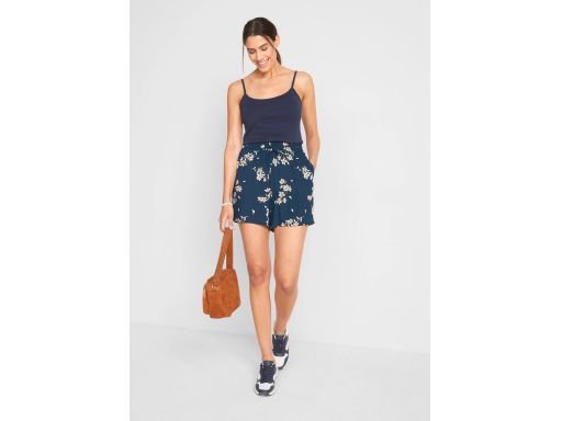 B.P.C szorty oliwkowe khaki wiskozowe ^50