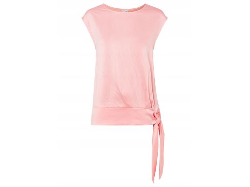B.P.C bluzka top satynowa jasny róż 40/42.