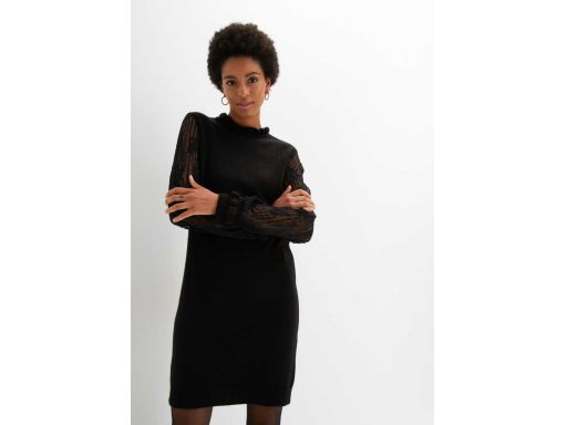 B.P.C sukienka dzianinowa z koronkowymi rękawami r.40/42