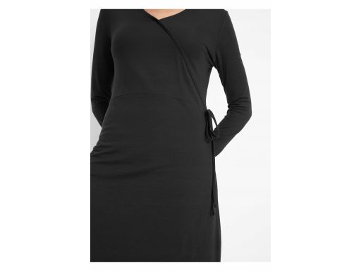 B.P.C Sukienka czarna długi rękaw ^36/38