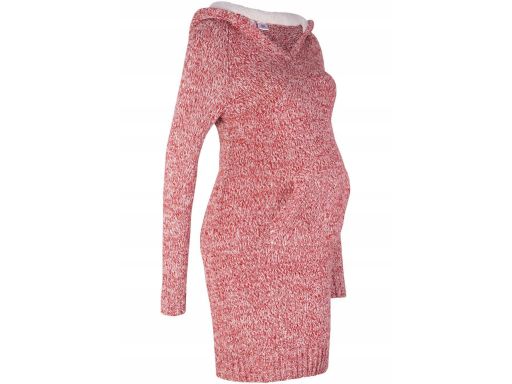 B.P.C dzianinowa ciążowa sukienka kaptur 40/42.