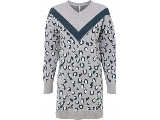 B.P.C sukienka dzianinowa w cętki ^40/42